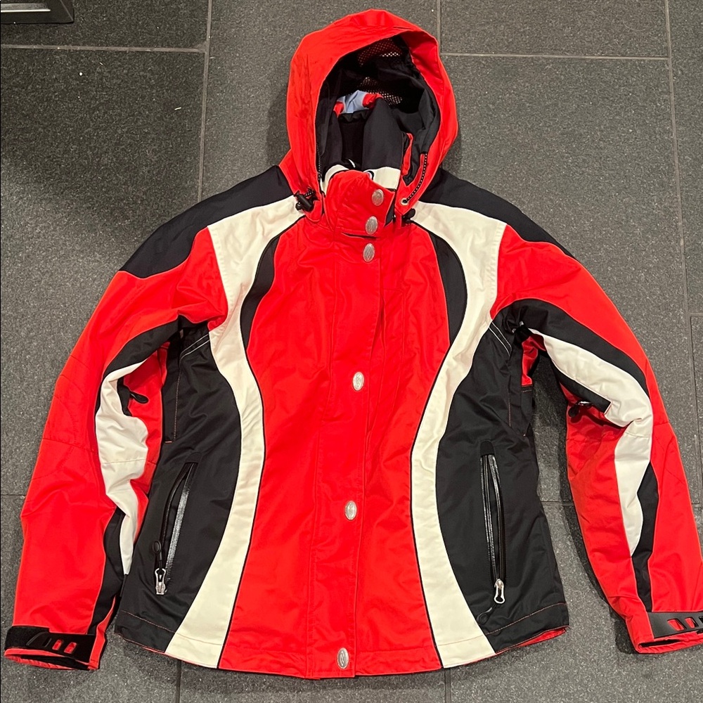 Obermeyer Ridgeline Ski Jacket with Detachable Hood Size 8